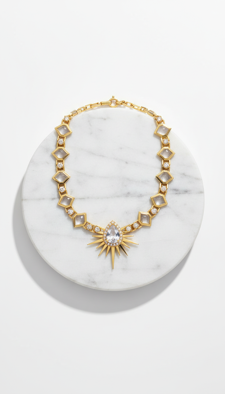 Custom-Fitted Gold Necklace